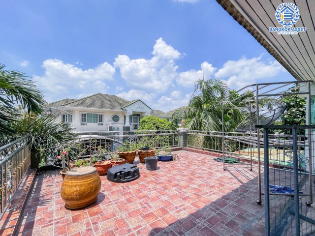 *****บ้านเดี่ยวมือสองย่านนนทบุรี ม.กาญจนาลักษณ์5 กาญจนาฯ เนื้อที่ 56 ตร.ว. ฟังก์ชันครบ 3 ห้องนอน 3 ห้องน้ำ 2 ที่จอดรถ บ้านเดี่ยวต่อเติมเต็ม พร้อมอยู่ บนทำเลคุณภาพ เชื่อมต่อถ.กาญจนาภิเษก ใกล้รถไฟฟ้าสายสีม่วง "สถานีตลาดบางใหญ่" และทางด่วน "ศรีรัช" ห้ามพลาด!